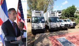 Gobierno de los Estados Unidos dona vacunas pediátricas y camiones para transportarlas al Ministerio de Salud Pública 