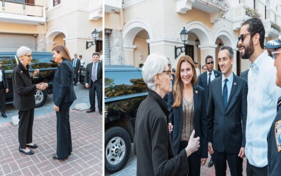Alcaldesa Carolina Mejía recibe visita de la subsecretaria de Estado de los EE.UU. Wendy Sherman