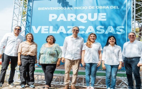 Alcaldía del DN y Banco Popular dejan iniciados los trabajos del parque Velazcasas con inversión de RD$15 MM