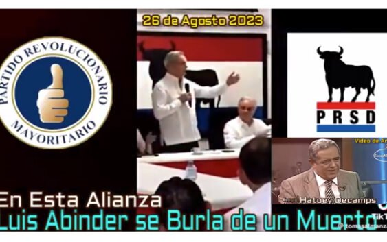 Abinader dice Hatuey fué tan perverso como él, Milagros y Luis Miguel; Hatuey le dejó respuesta; Vídeo