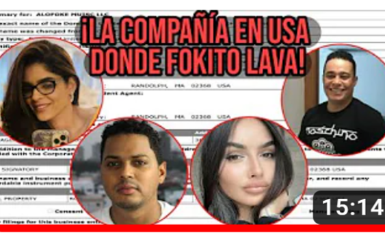 Corrupción al Desnudo presenta como alias Alofoke colega de Abinader y Danilo lava en los USA; Vídeo