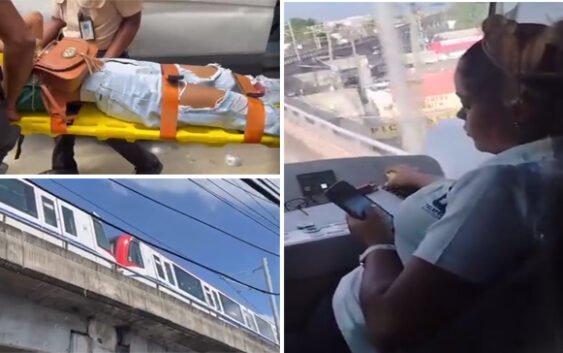 Metro de Santo Domingo: Este supuesto descuido por el celular provocó vagón saliera de carril y chocara; Vídeos