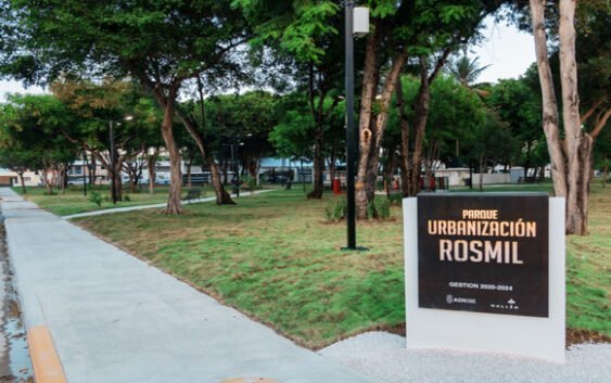 Carolina Mejía y Grupo Mallén reinauguran Parque Urbanización Rosmil