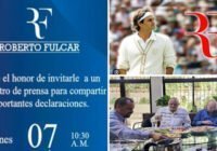«Roger Federer» (Roberto Fulcar) desayuna con Hipólito Mejía