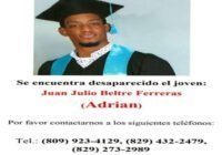 Marchan por la desaparición del joven Juan Julio Beltré Ferreras (Adrián)