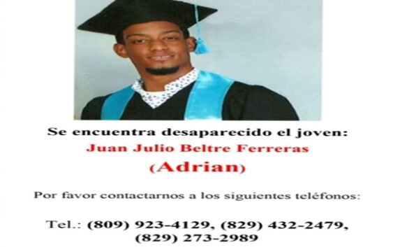 Marchan por la desaparición del joven Juan Julio Beltré Ferreras (Adrián)