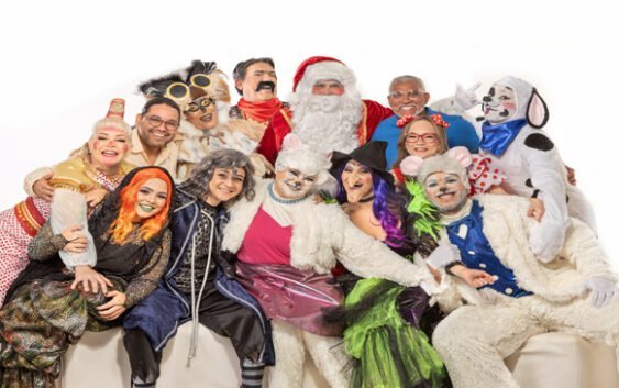Llegó diciembre y vuelve al Teatro Nacional el clásico infantil «Papolino, ¿dónde está Santa Claus?»