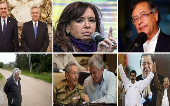 Miembros de la «Plaga Internacional» que los argentinos mandaron «a la mierda» el 19 de noviembre