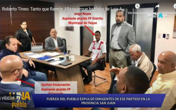 Delincuente político: Roberto Tineo dice que esta cosa después de 2 años acabando con Abinader se arrodilla a este; Vídeo