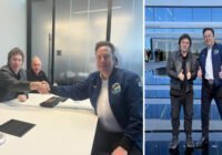 Elon Musk líder de la «libertad de prensa» recibe al Presidente Javier Milei en su planta de Tesla en Austin, Texas; Vídeo